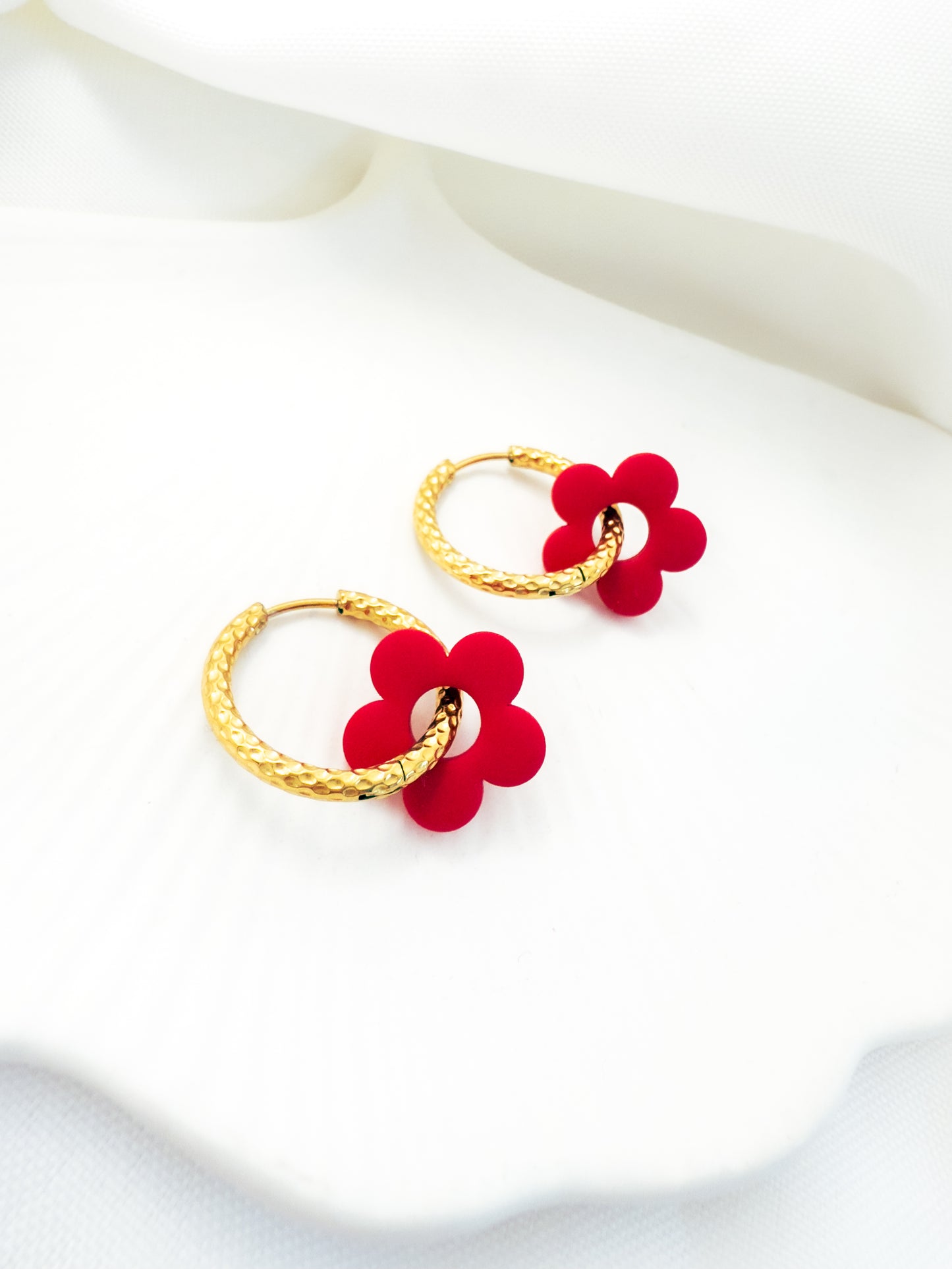 |BLOOMY ROUGH| Very Red - Mit ♥ handgefertigt!