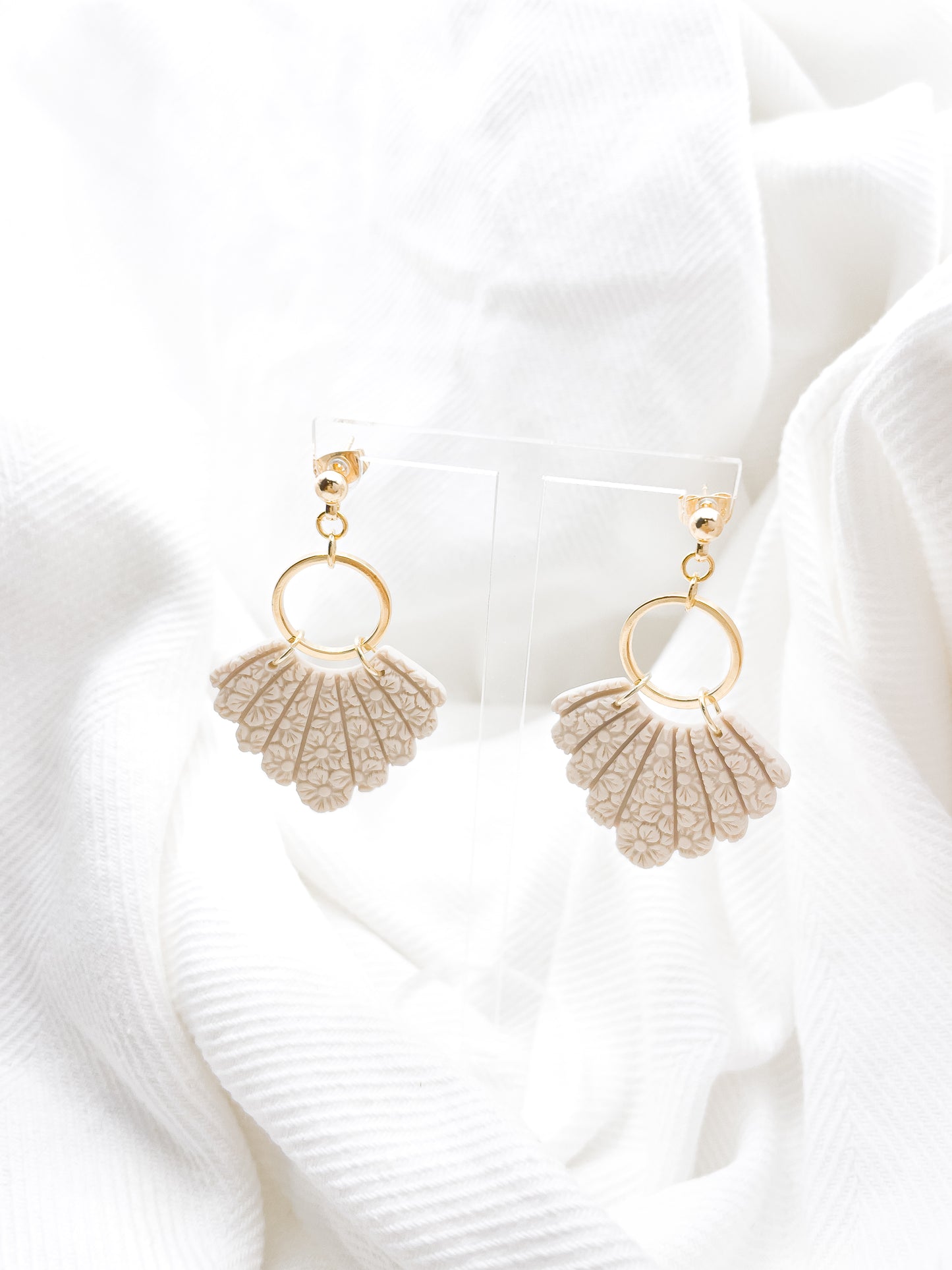 |ELEA FLORAL| Beige - Mit ♥ handgefertigt!