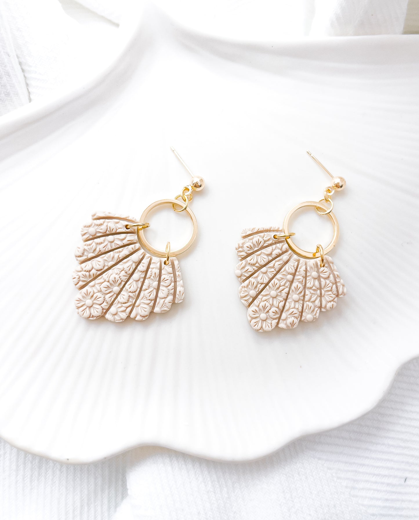 |ELEA FLORAL| Beige - Mit ♥ handgefertigt!