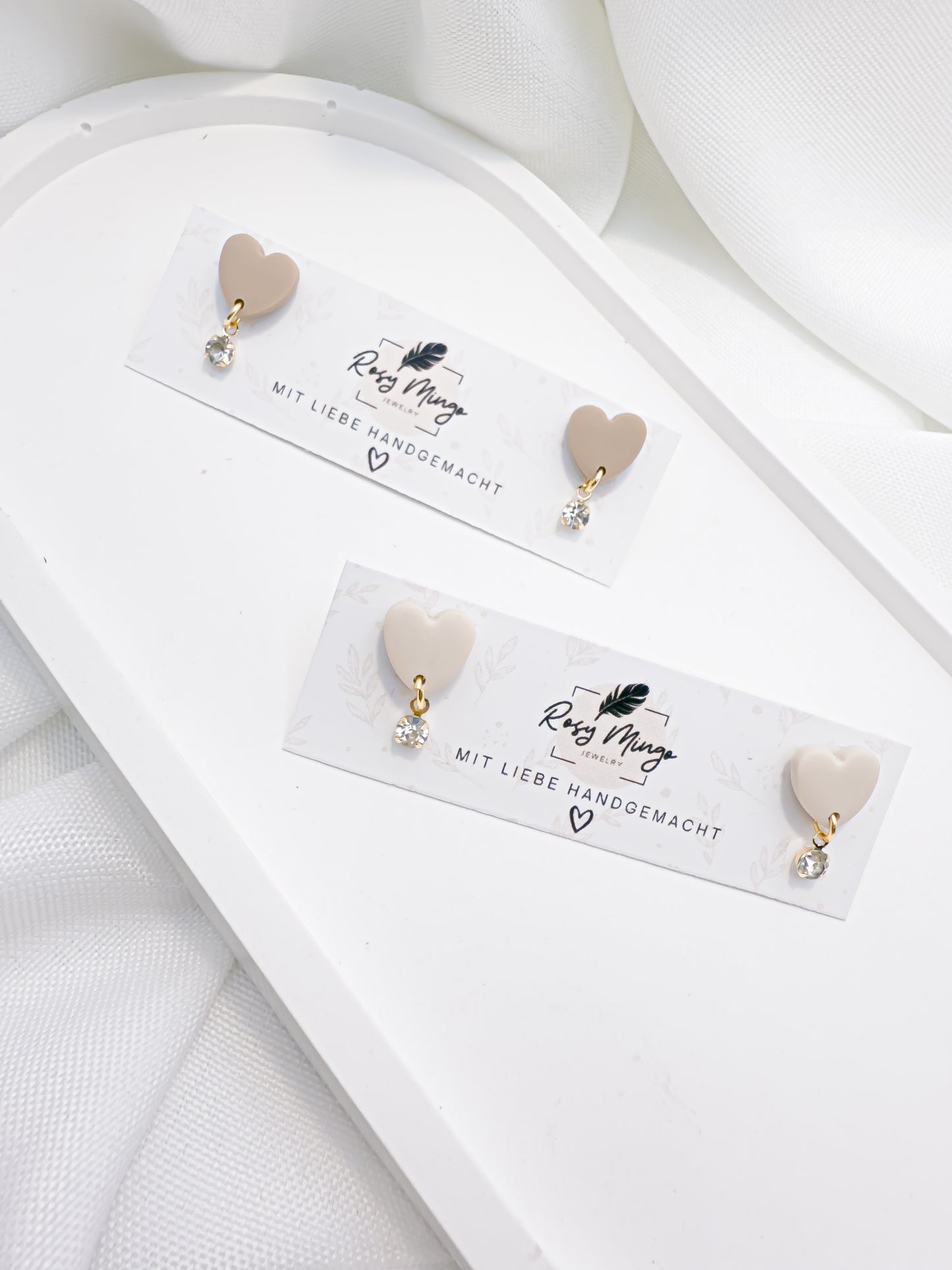 |LOLA| Beige & Light Brown - Mit ♥ handgefertigt!