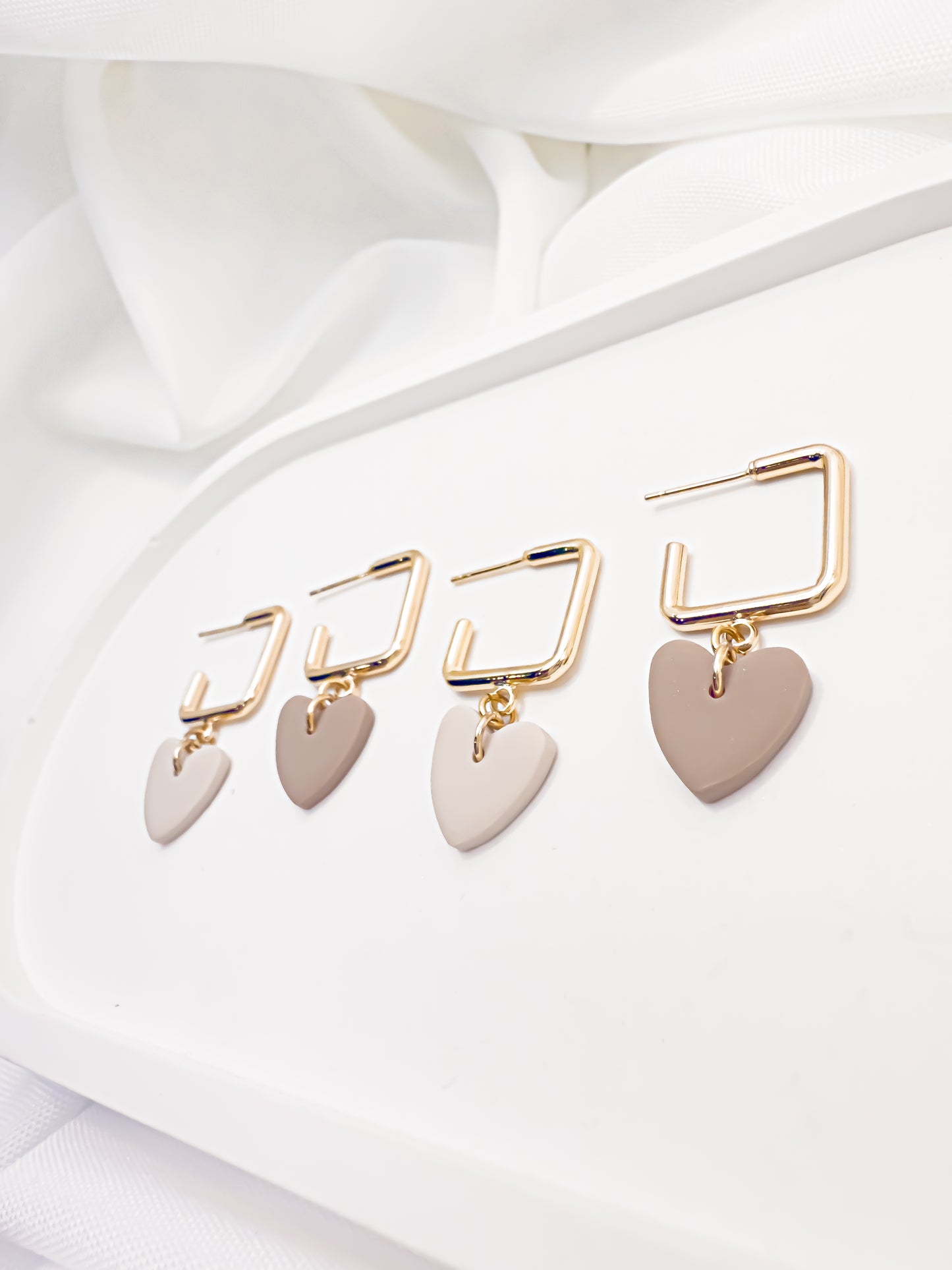 |HANNA| Beige & Light Brown - Mit ♥ handgefertigt!
