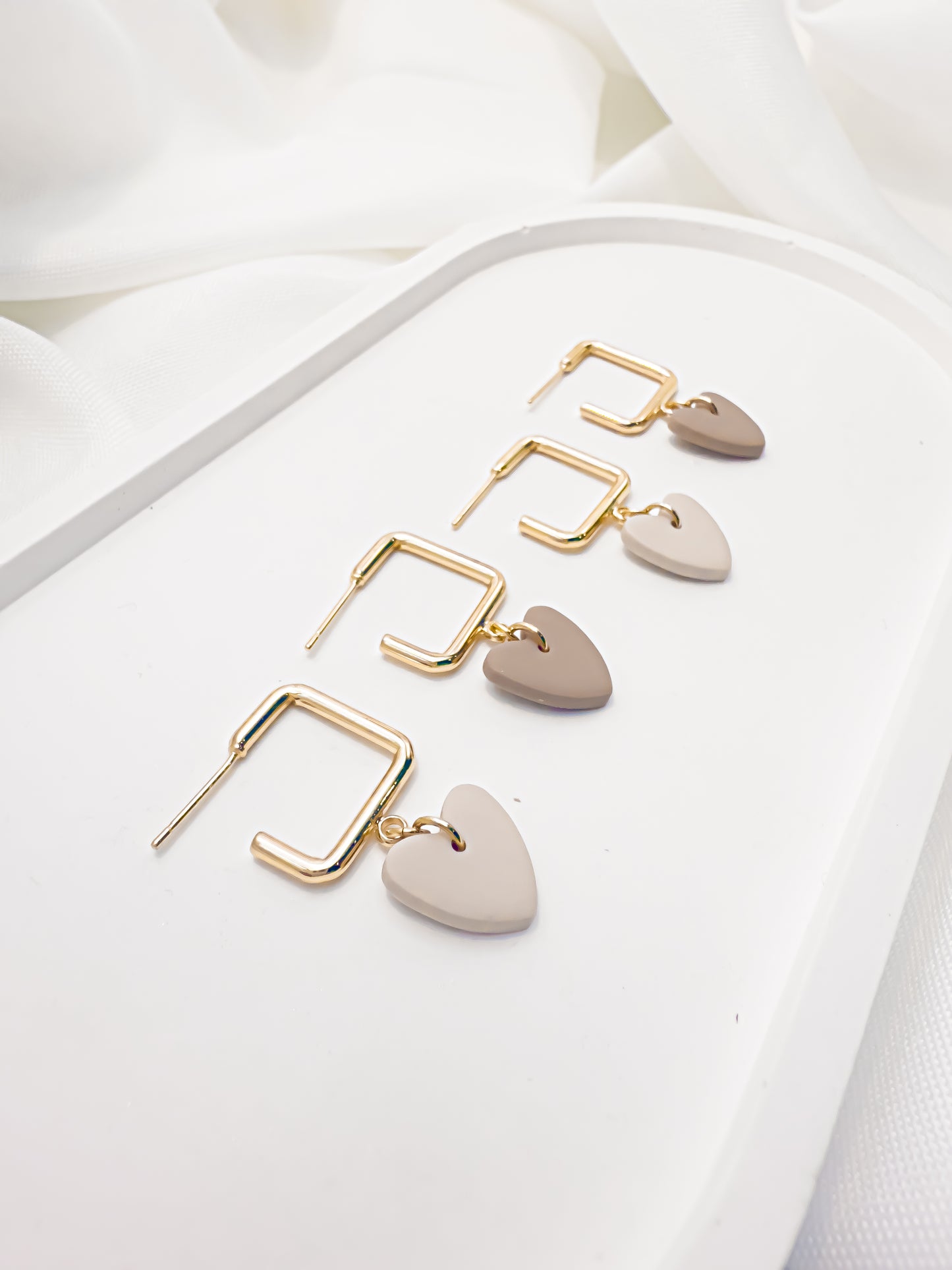 |HANNA| Beige & Light Brown - Mit ♥ handgefertigt!