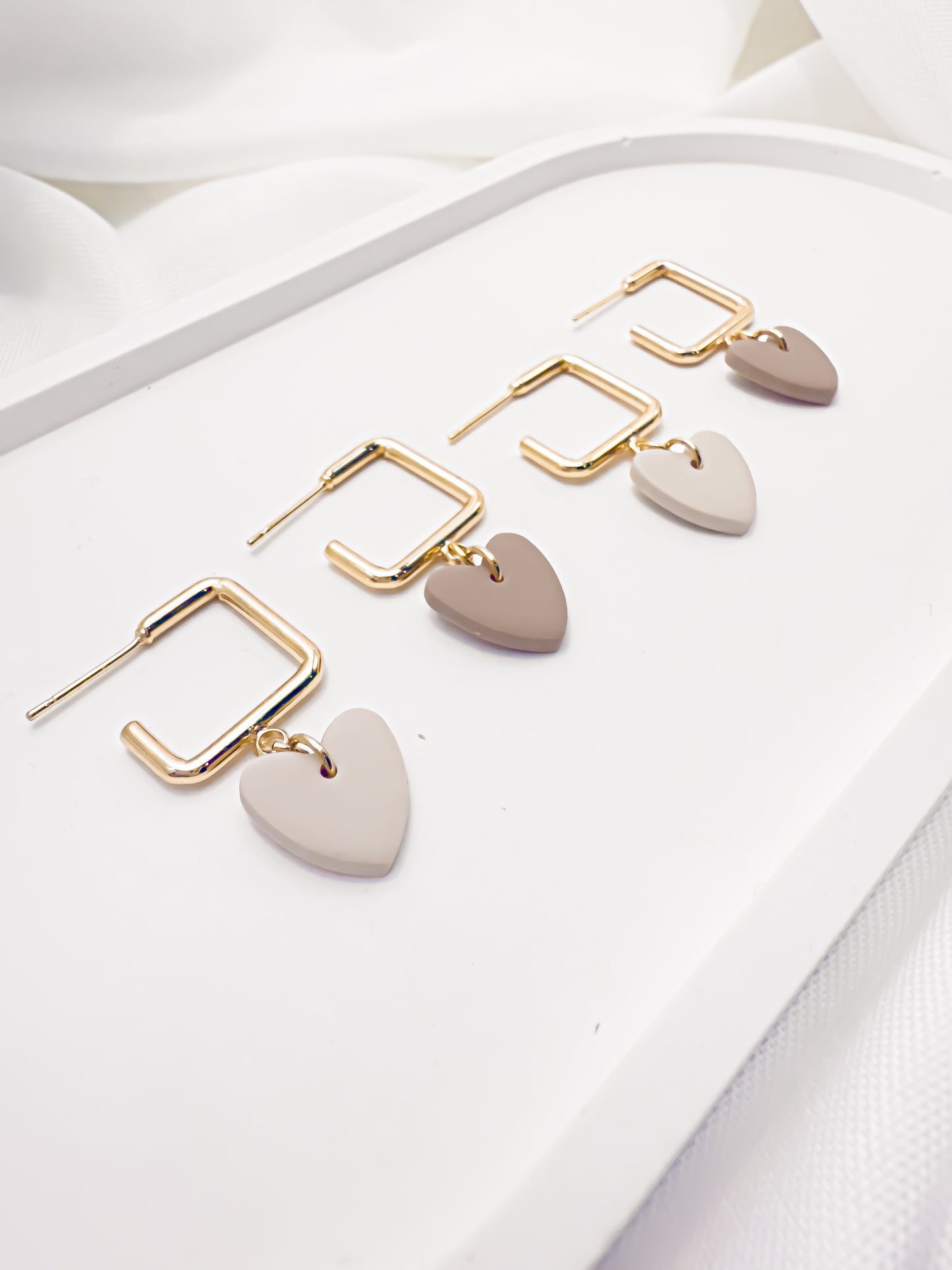 |HANNA| Beige & Light Brown - Mit ♥ handgefertigt!
