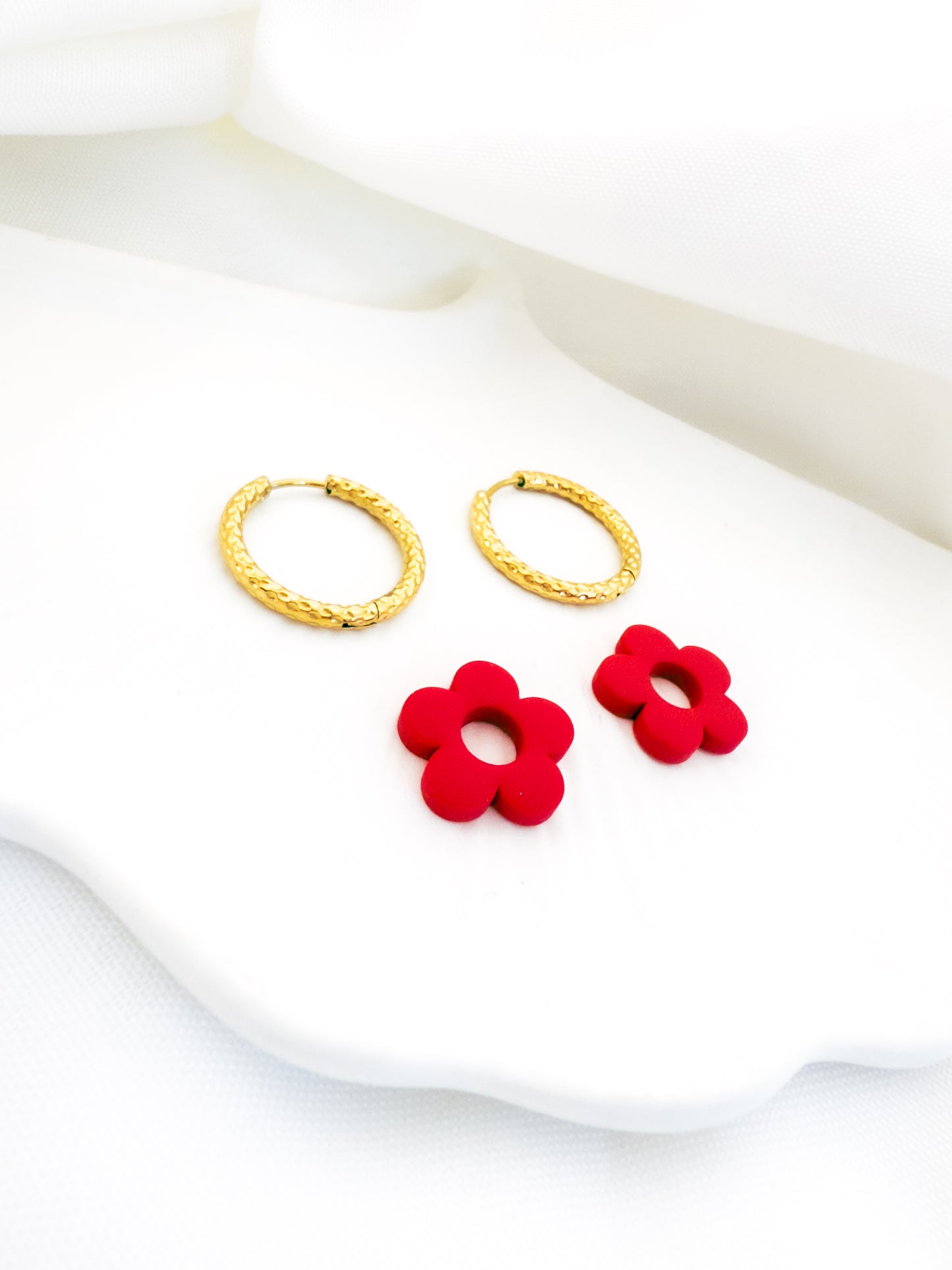 |BLOOMY ROUGH| Very Red - Mit ♥ handgefertigt!